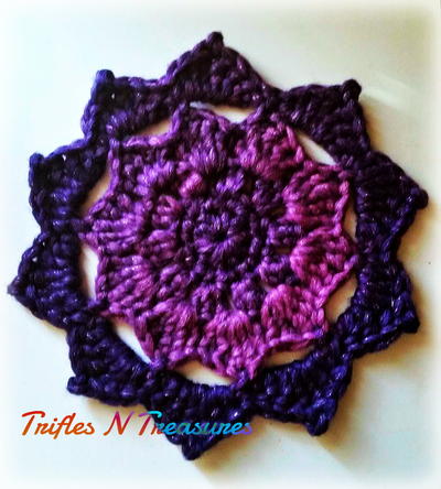 10 Point Crochet Mandala