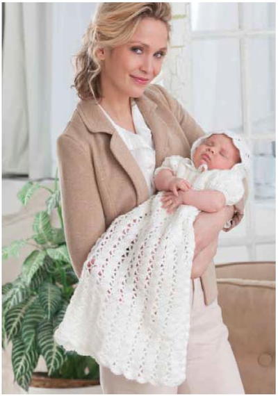17 Crochet Baby Blankets for Christenings