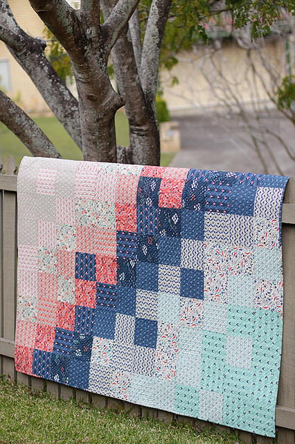 Gradient Wildwood Baby Quilt