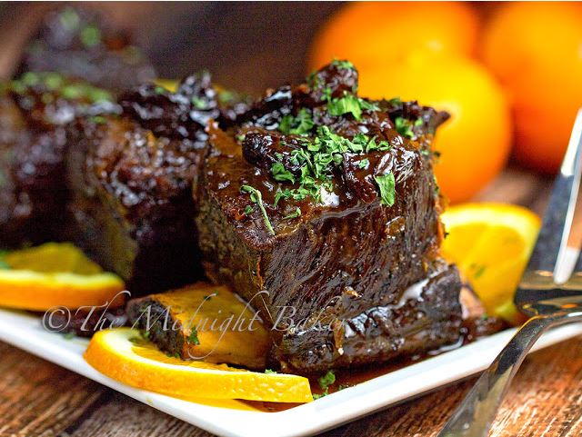 Slow Cooker Fruited Short Ribs