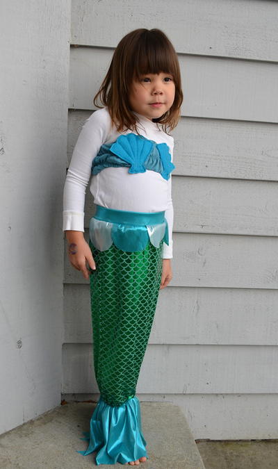 Homemade Mermaid Costume