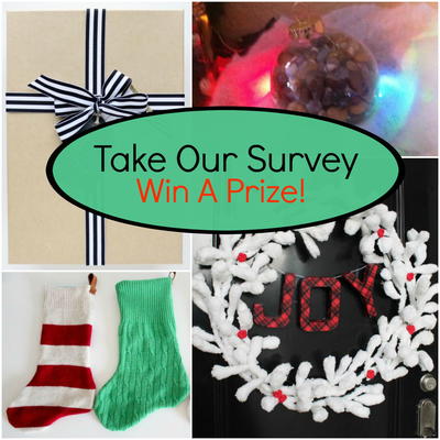 Take Our Quick Christmas Craft Survey, Win a Prize!