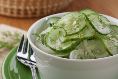 Every Mama's Favorite Cucumber Salad