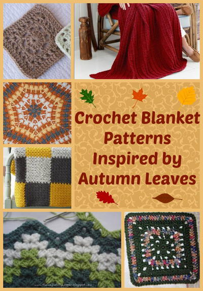 Crochet Blanket Patterns Inspired by Autumn Leaves