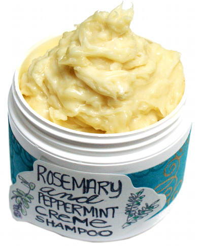 Natural Rosemary Mint DIY Shampoo