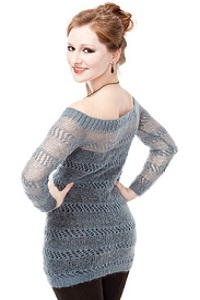 Sheer and off-the shoulder: gorgeous combination Gossamer Goddess lace top
