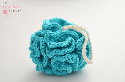 Puffy Crochet Bath Pouf