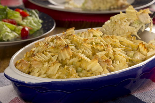 Frontier Chicken and Noodle Casserole