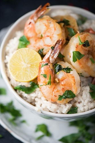 Quick and Easy Herbed Lemon Garlic Shrimp