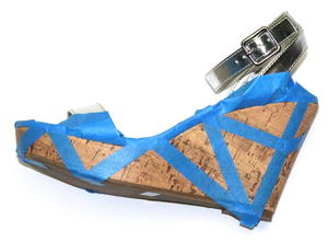 Color Blocked Wedges Color Blocked Wedges