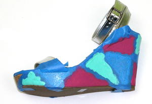 Color Blocked Wedges Color Blocked Wedges