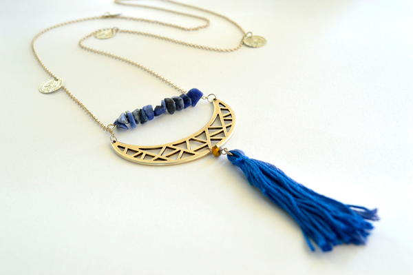 Boho Tassel DIY Necklace 
