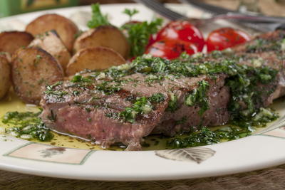 Garden Herb Steak