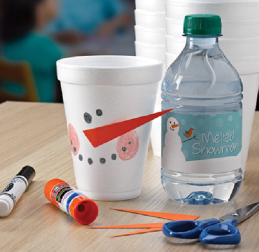 Snowman Party Cup