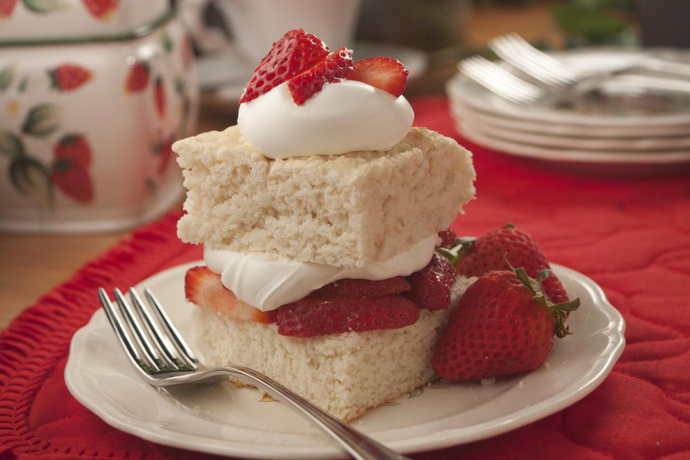 Traditional Shortcake Traditional Strawberry Shortcake | MrFood.com