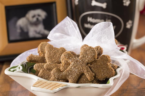 Gingerbread Doggie Biscuits