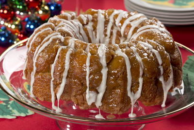 Eggnog Monkey Bread