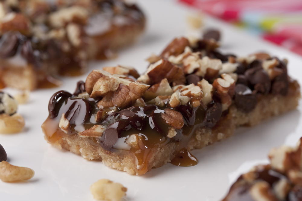 Pecan Turtle Bars Recipes Food and Cooking