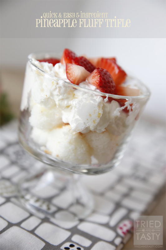 Pineapple Fluff Trifle Recipe
