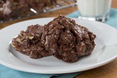 Chewy Fudge Cookies