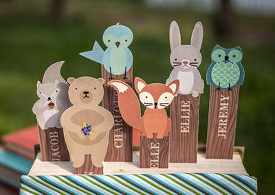 Printable Woodland Creature Bookmarks