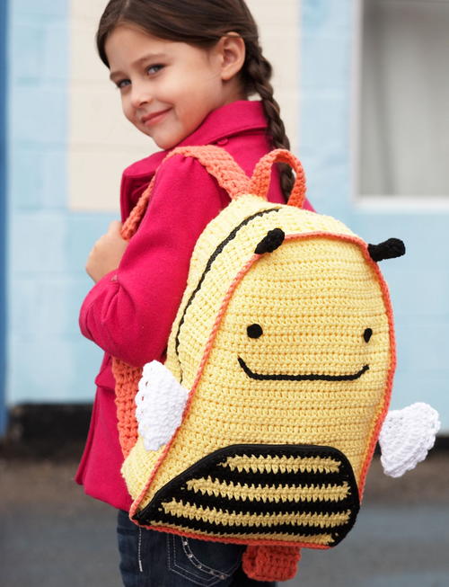 Buzzy Bee DIY Backpack Crochet Pattern