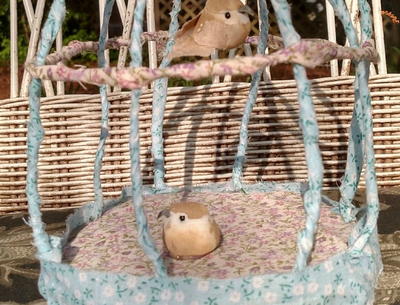 Shabby Chic Bird Cage