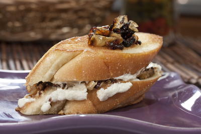 Grilled Goat Cheese Sandwiches