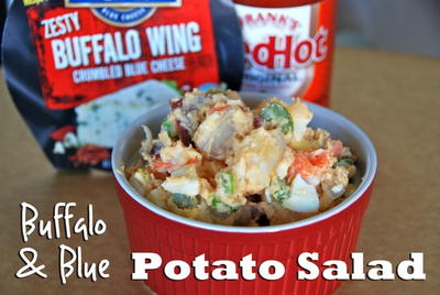 Buffalo & Blue Potato Salad
