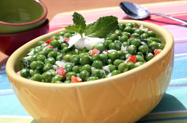 Minty Pea Salad