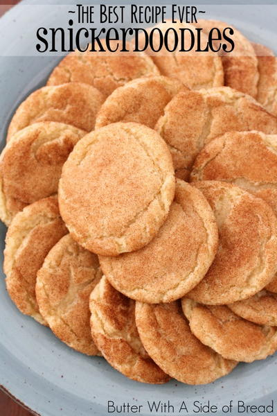The Best Snickerdoodle Cookies