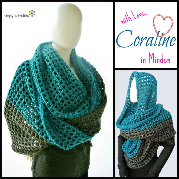 Coraline in Minden Oversized Cowl Wrap