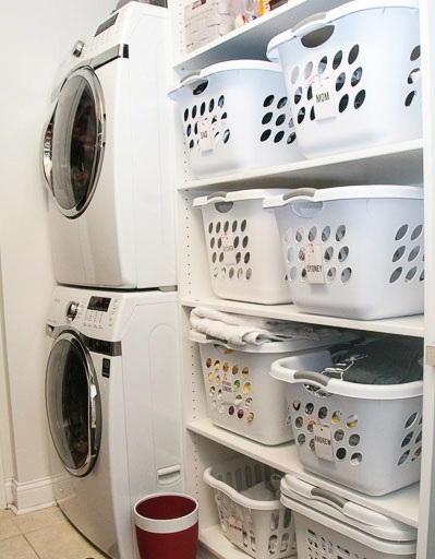 Small Laundry Room Design | DIYIdeaCenter.com