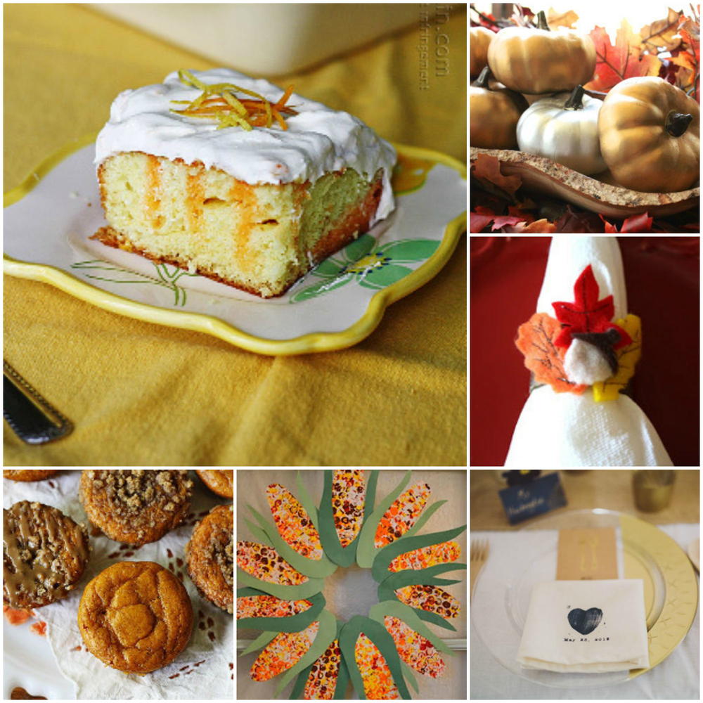 Thanksgiving Craft  Ideas  60 Thanksgiving Recipes and 