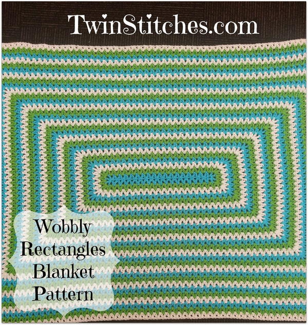 Wobbly Rectangles Blanket