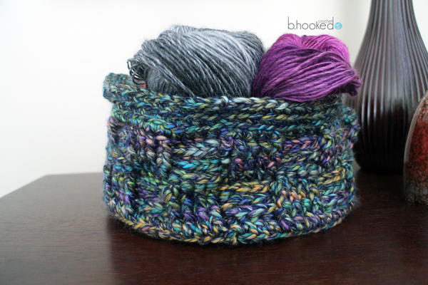 Medley Crochet Basket