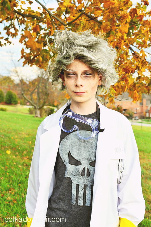 Mad Scientist DIY Halloween Costume