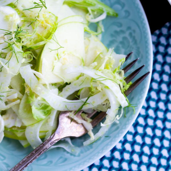 Apple, Fennel & Brussels Sprouts Slaw