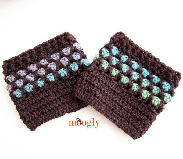 Moroccan Midnight Boot Cuffs