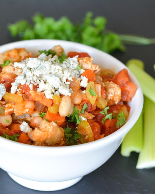 Buffalo Chicken Chili