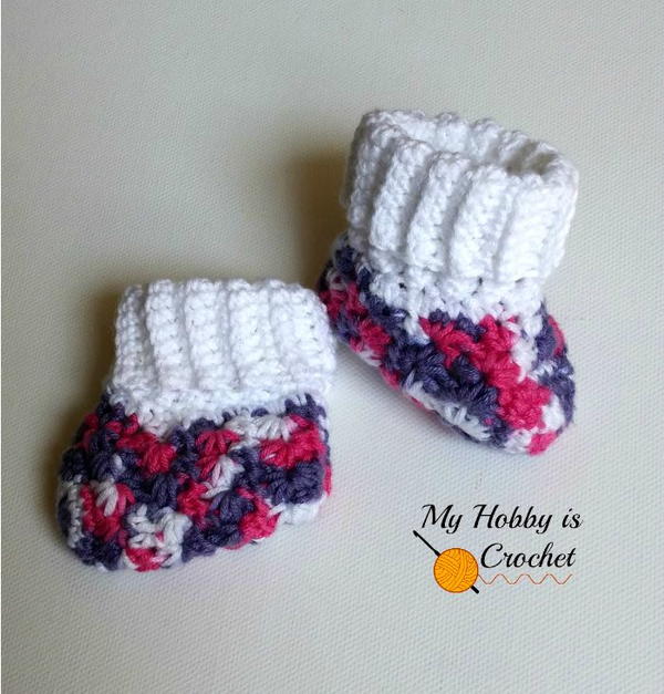 Galaxy Baby Booties