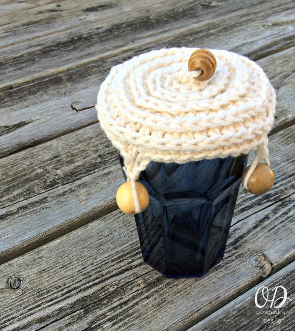 Quick and Easy Crochet Cup Cover Pattern • Oombawka Design Crochet