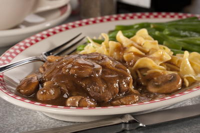 No Fuss Salisbury Steak