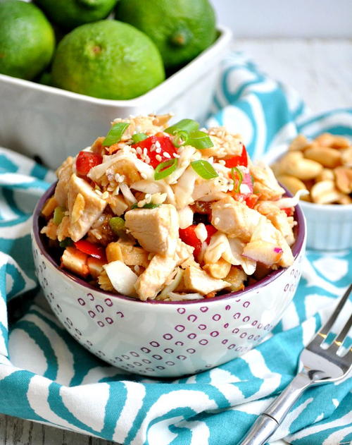 Thai Peanut Chicken Salad