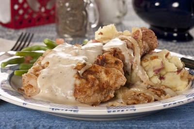 Hand-Breaded Pork Chops