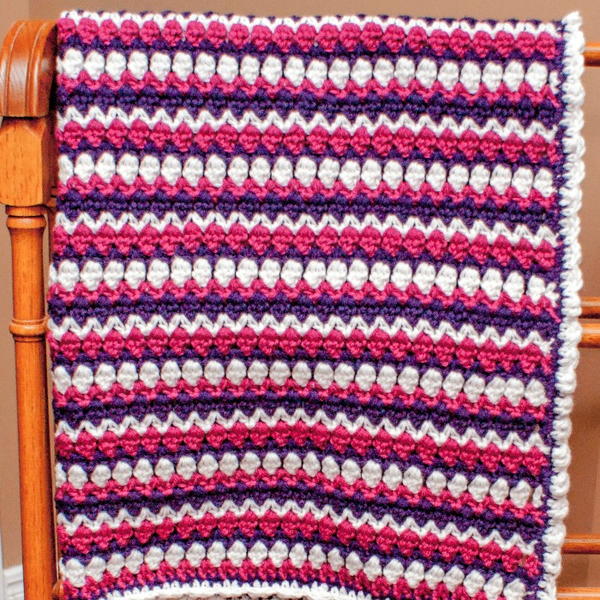 Fiona's Zig Zag Baby Blanket