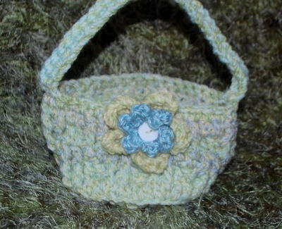 Chunky Little Crochet Basket Pattern