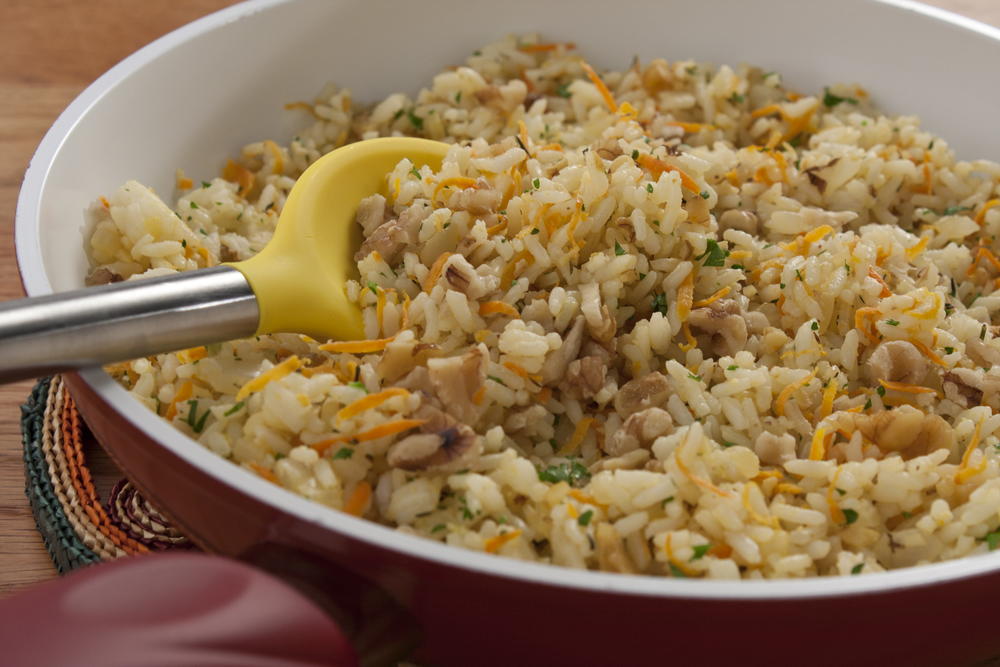Herbed Walnut Rice | MrFood.com