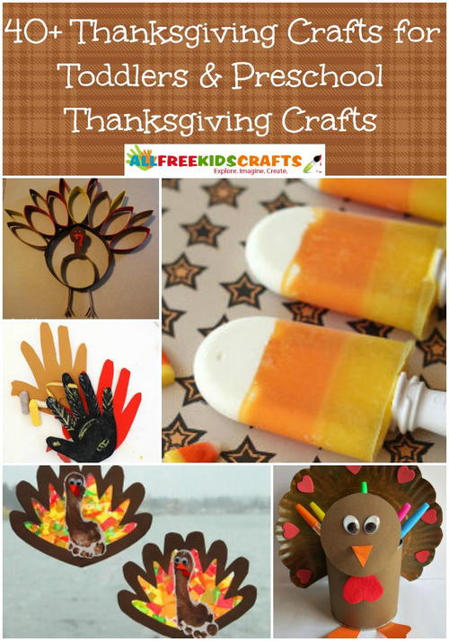 40+ Thanksgiving Crafts for Toddlers & Preschool Thanksgiving Crafts