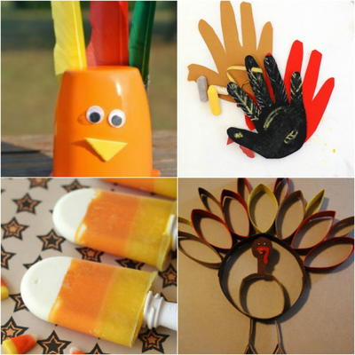40+ Thanksgiving Crafts for Toddlers & Preschool Thanksgiving Crafts
